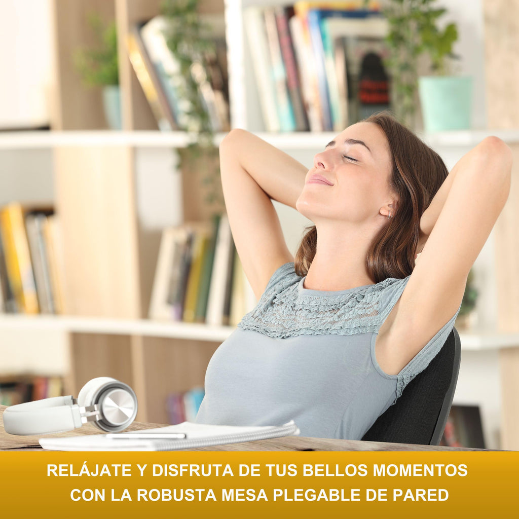 Mesa Plegable de Pared Tablero de Escritorio 80x40 cm en Roble nudoso Mesa Plegable Mesa de Comedor Mesa de Cocina para la Pared Mesa de Bar Mesa de pie Mesa de Pared Mesa Plegable para la Pared